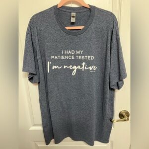 Gildan Heather Blue Graphic Tee